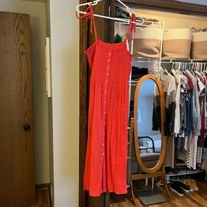 Aerie red maxi sundress. Size medium. Great condition.